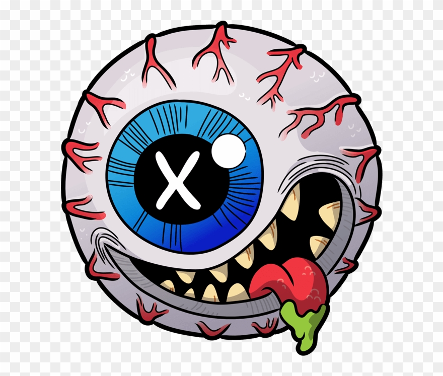 We Even Know The Brain's Name, Lobe, And That Lobe - Madballs Oculus Orbus Clipart