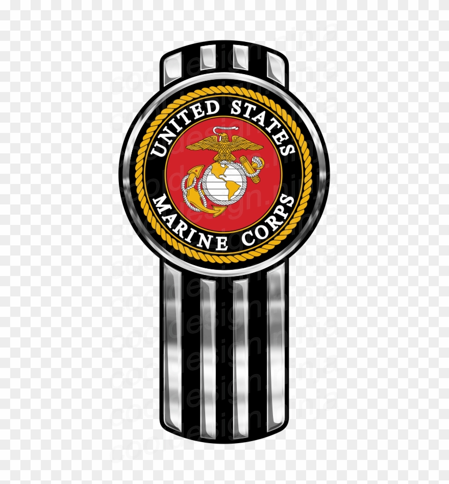 Cafepress Marine Emblem - Dark Bg Tile Coaster Clipart