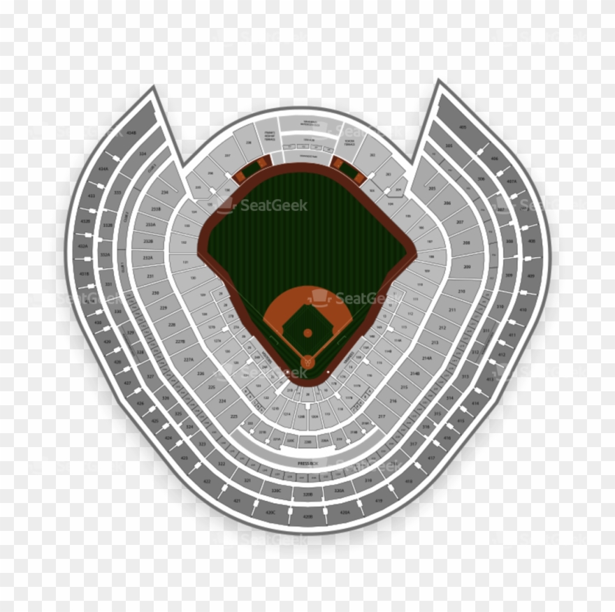 Clip Royalty Free Stock New York Seating Chart Map - Yankee Stadium - Png Download