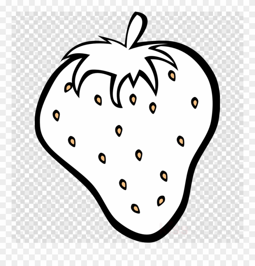 Little Mouse The Red Ripe Strawberry Clipart