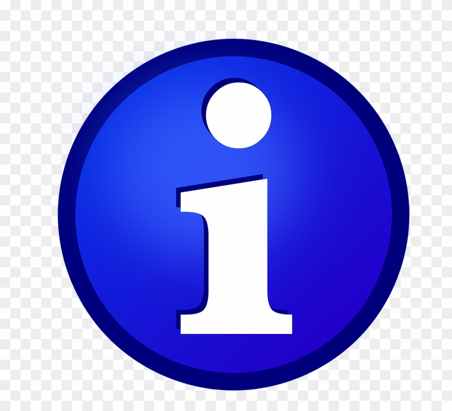 Clipart - Info Icon - Circle - Png Download