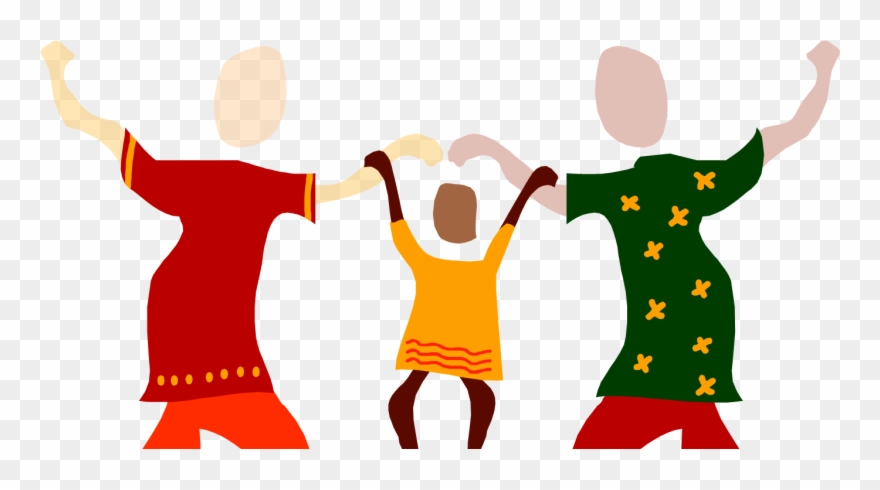 Taking The Long View - Family Clipart