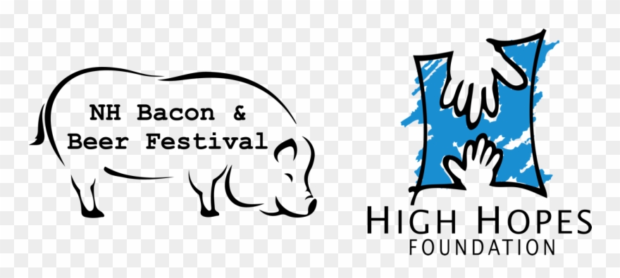 Nh Bacon & Beer Festival - High Hopes Foundation Clipart