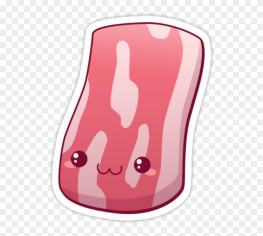 Kawaii Bacon Clipart