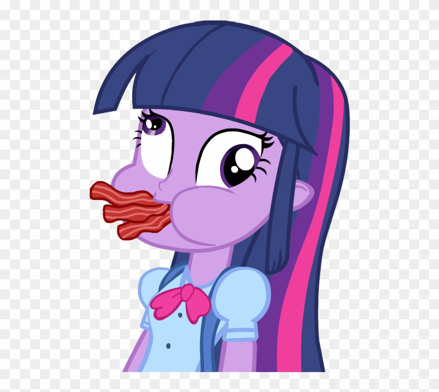 Tiarawhy, Bacon, Carnivore, Derp, Edit, Equestria Girls, - Twilight Sparkle Equestria Girls Meme Clipart