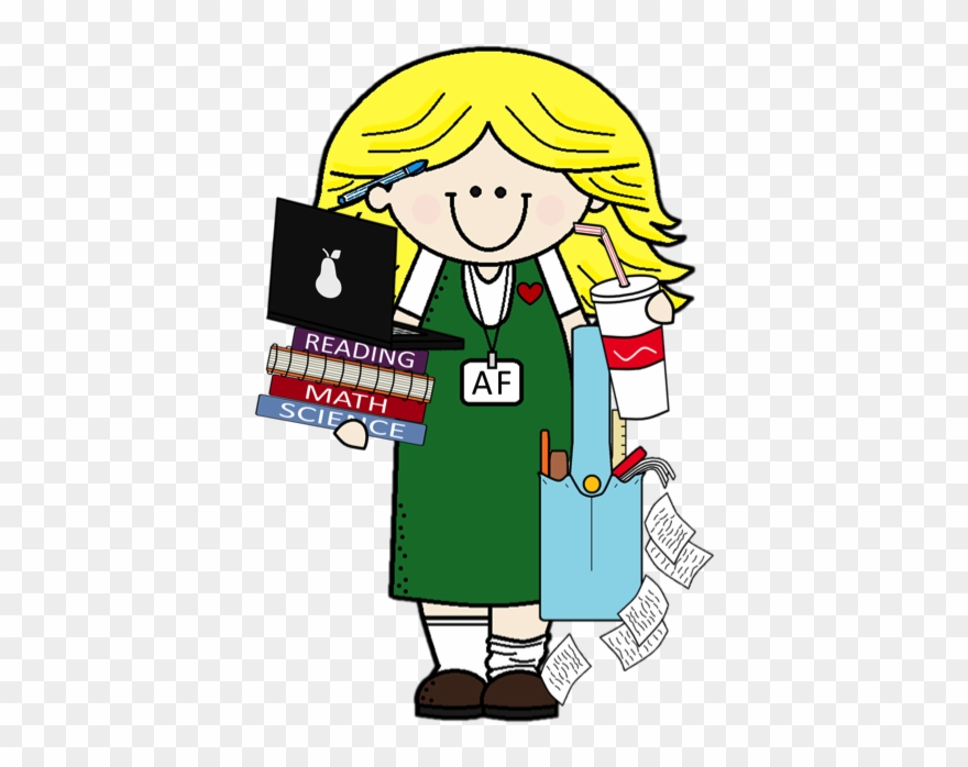 Check Her Out - Education Clipart