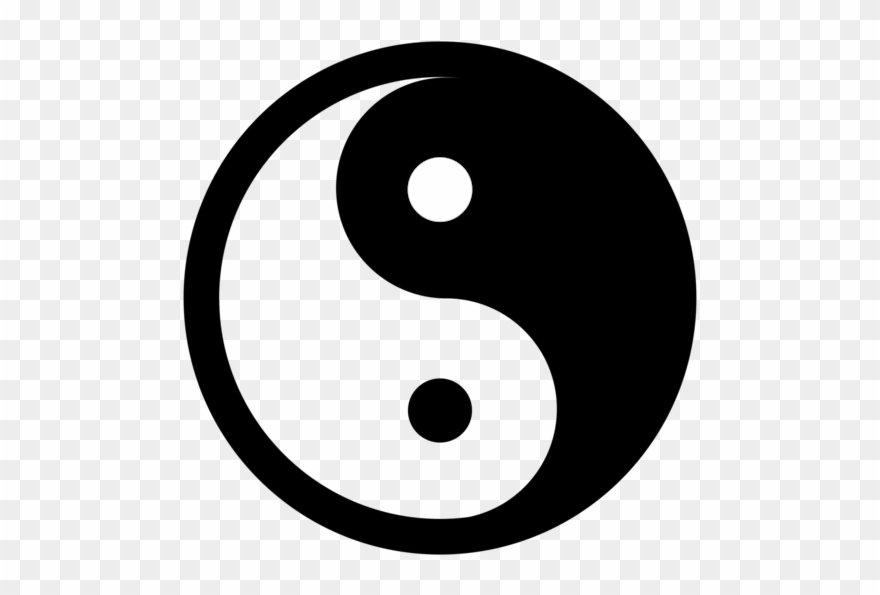 Computer Icons Yin And Yang Taoism Symbol Encapsulated - Yin And Yang Printable Clipart