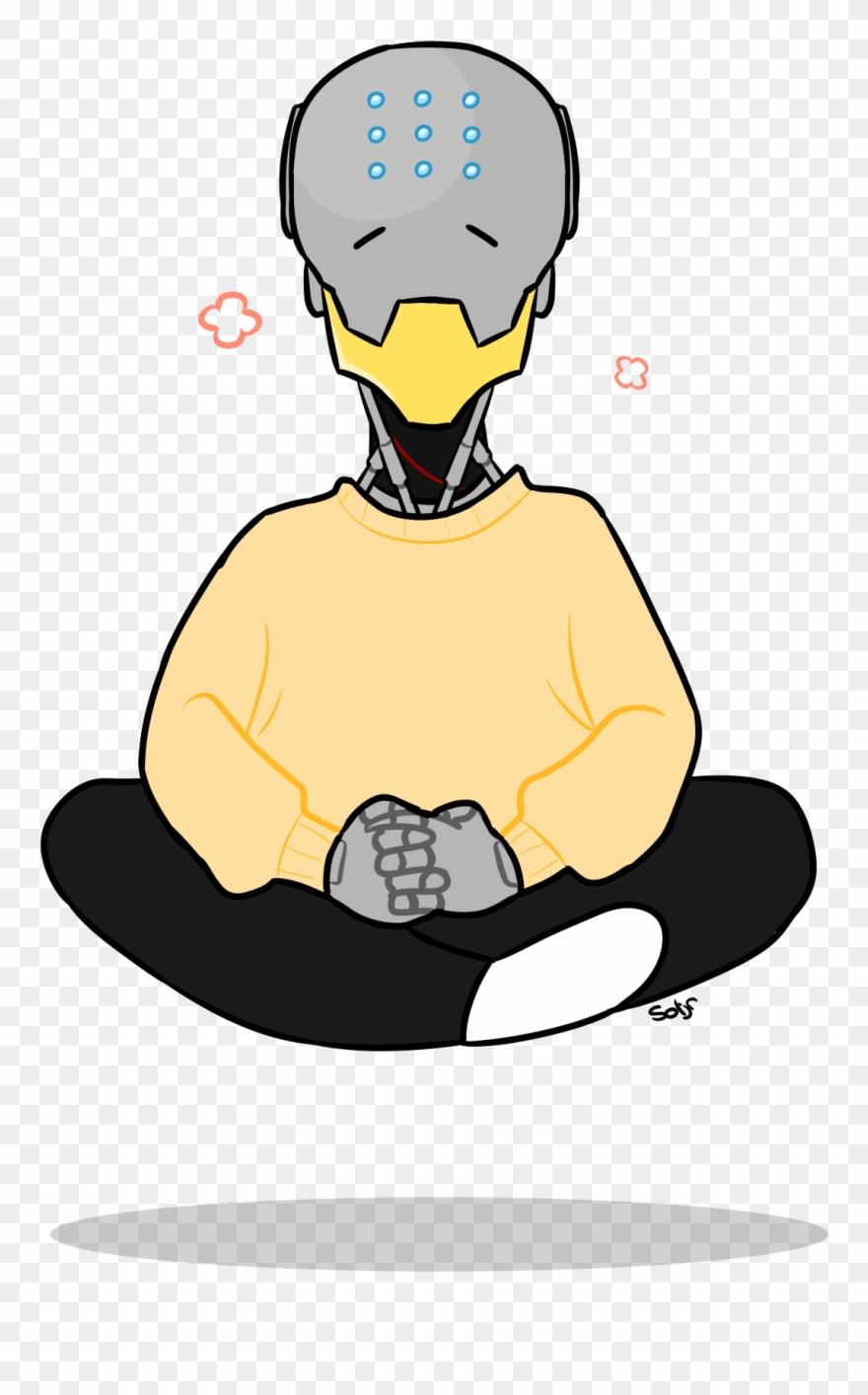 Overwatch - Tumblr - Sitting Clipart