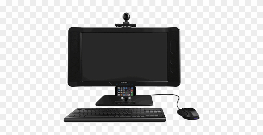 Design Icon Ltd - Gaems Rail System Weighted Monitor Stand Clipart