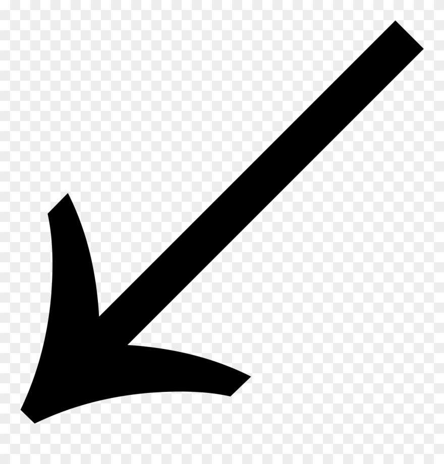 File - U 2199 - Svg - Arrow Clipart
