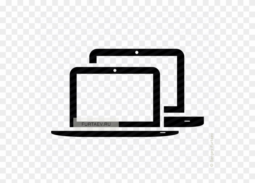 Phone Tablet And Laptop - Macbook Vector Clipart