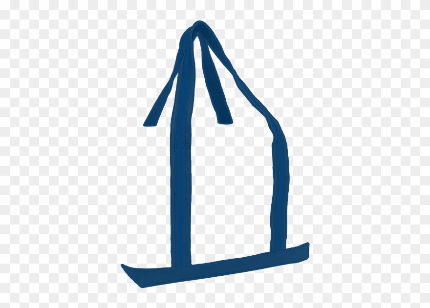 First, Select A Bag Style - Blue Tote Bag Png Clipart