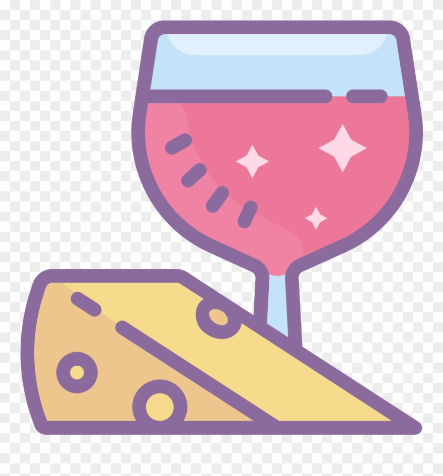 Wine Pouring Png Svg Free Library - Food Pink Png Icon Clipart