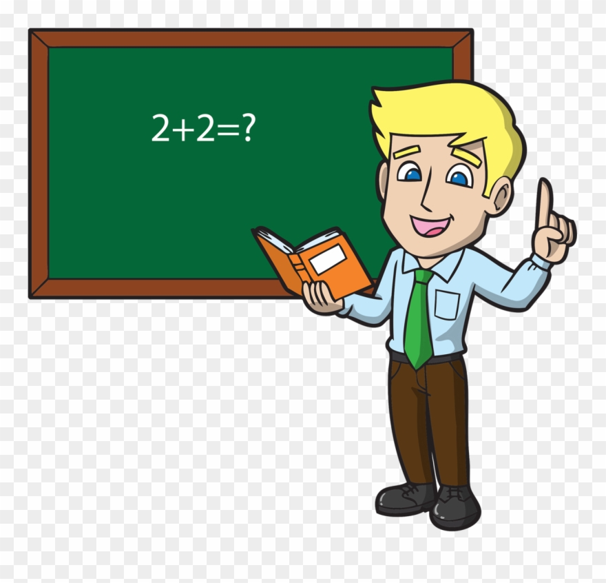 Nutritionforlearning On Twitter - Male Teacher Clip Art - Png Download