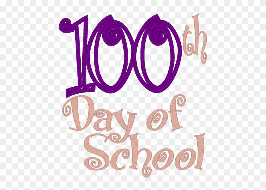 100th Day Of School - 100 Days Of School Clipart