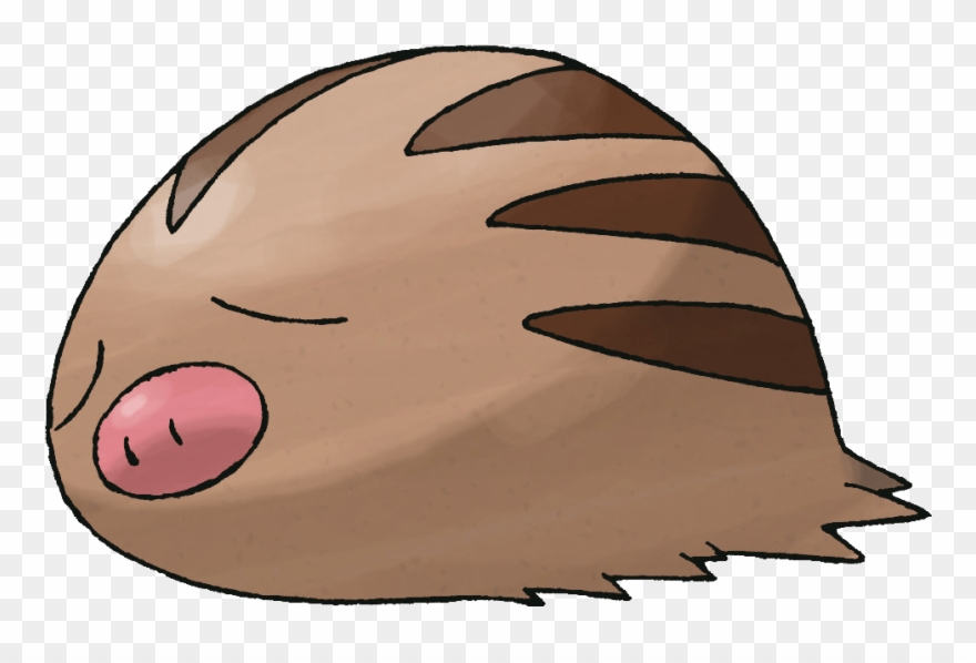 Hungry Pig - Swinub Pokemon Evolution Clipart