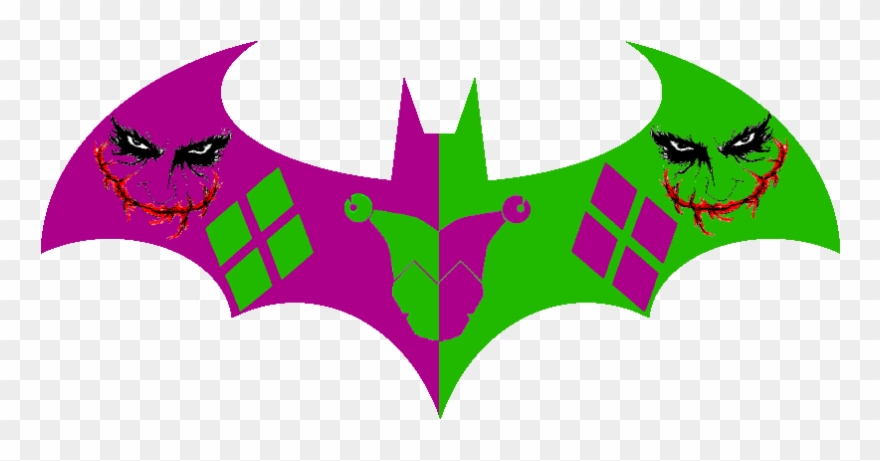 Total Downloads - Batman And Joker Symbol Clipart