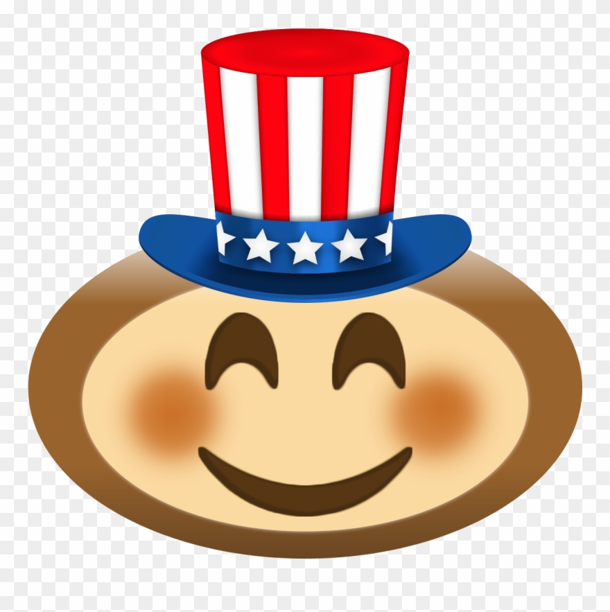 Brutus Emoji - Uncle Sam Clipart