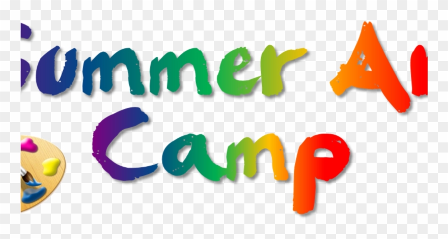 Summer Art Camp Logo Clipart