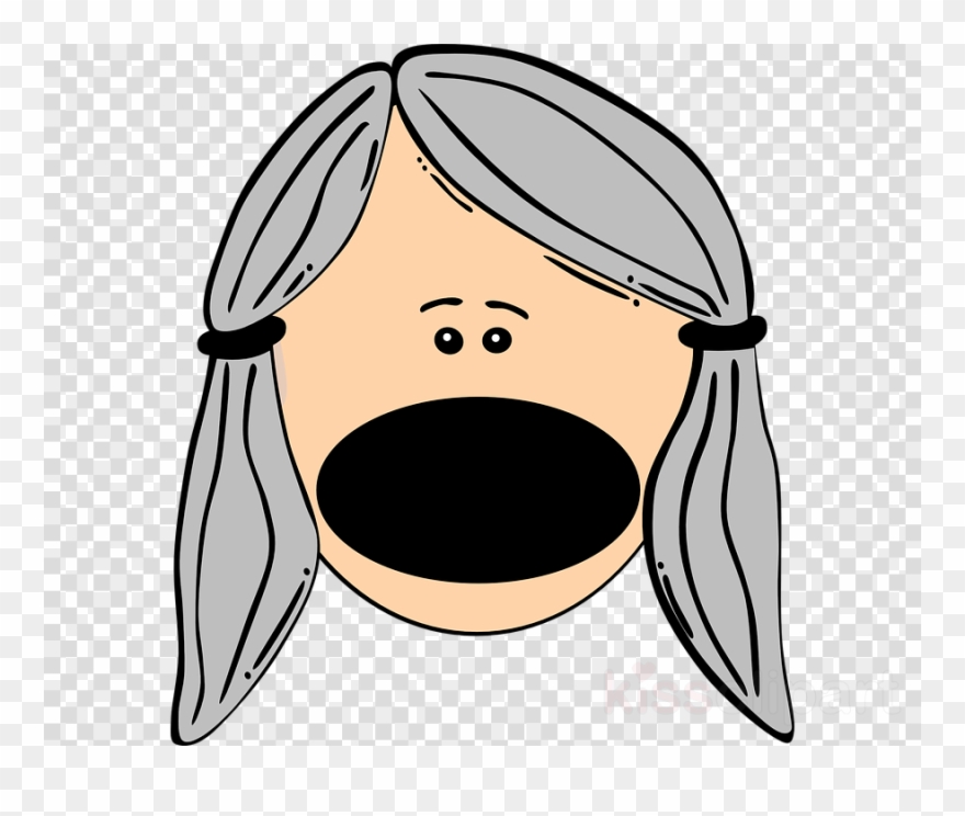 Cartoon Woman With Big Mouth Clipart Cartoon Clip Art - Clip Art - Png Download