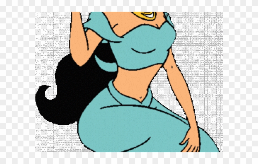 Princess Jasmine Clipart Walt Disney - Disney Princess Coloring Pages - Png Download