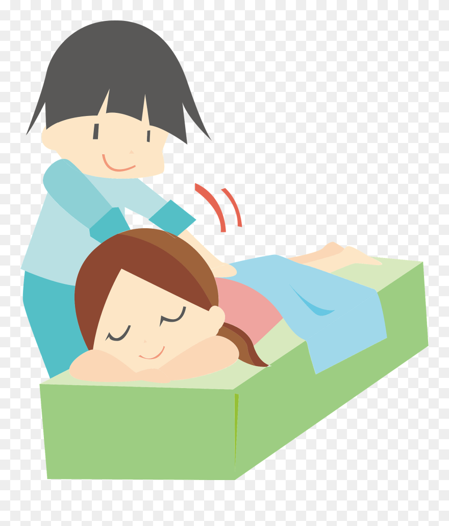 The Osteopath Would Give Me A Quick Treatment By Pushing - マッサージ 師 イラスト Clipart