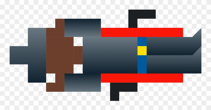 Big Image - Pixel Art Guns Big Clipart