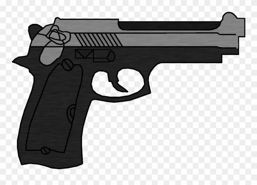 Pistol Drawn Clipart