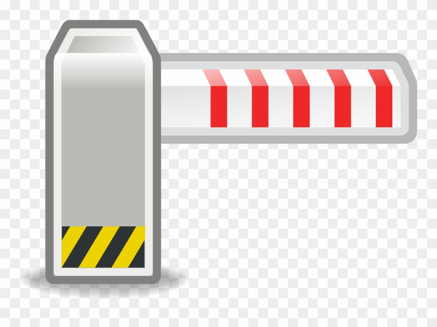 Port - Barrier Gate Icon Png Clipart