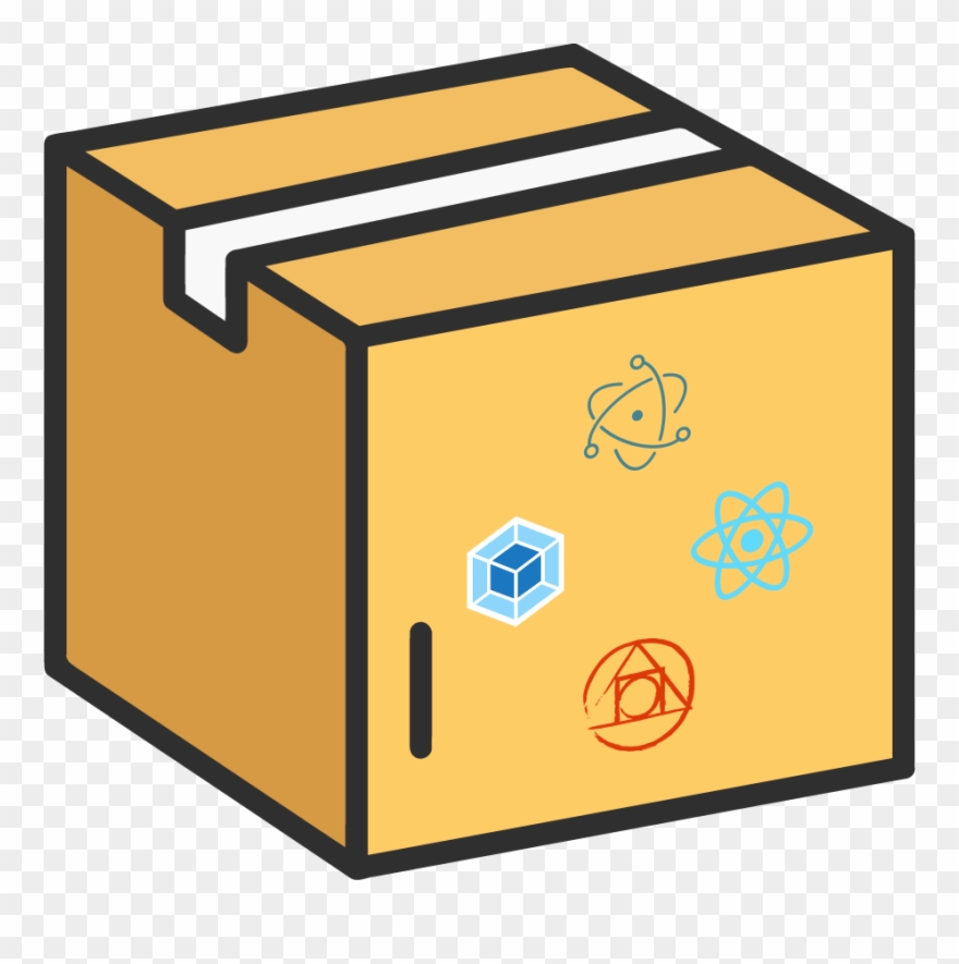 Electron React Webpack Boilerplate - Box Clipart