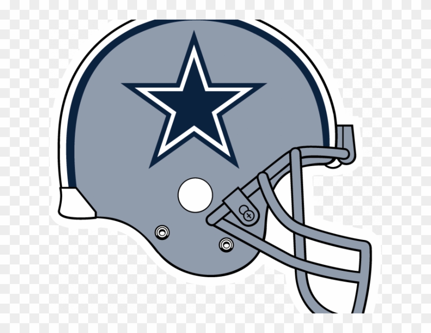 Dallas Cowboys Clipart Throwback - Dallas Cowboys Logo Helmet Transparent - Png Download
