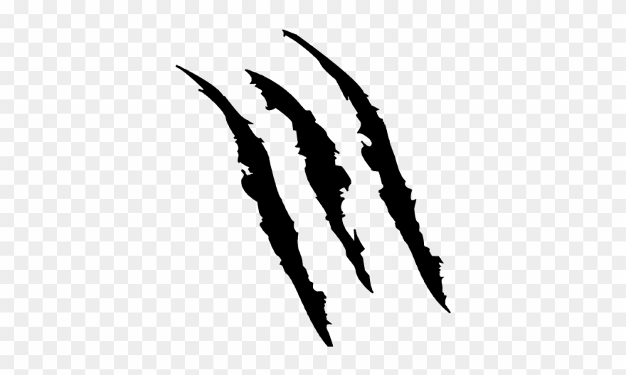 Cougar Clipart Scratch Marks - Tiger Scratch - Png Download