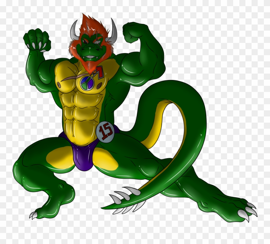 Flexing The Guns - Illustration Clipart