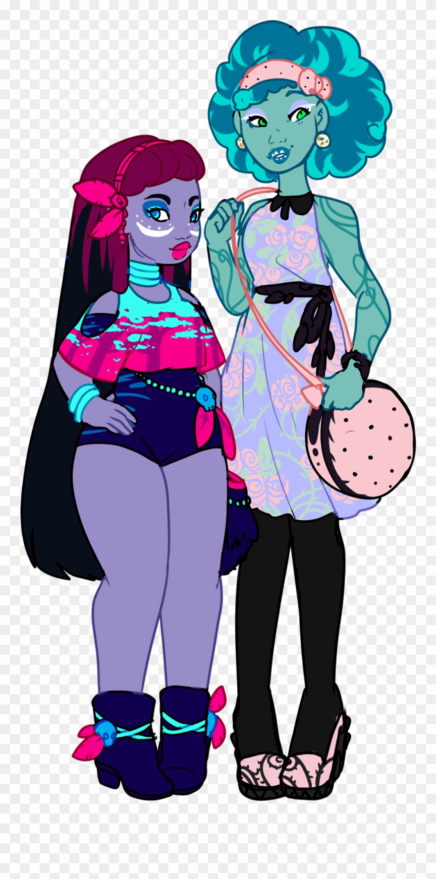 “new Scaremester Janey And Honey Janey Got Some Dyed - Dye Clipart