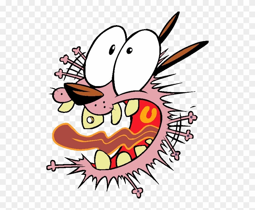 Agora Falando Sério, Muitas Pessoas Esquecem O Significado - Courage Cowardly Dog Png Clipart