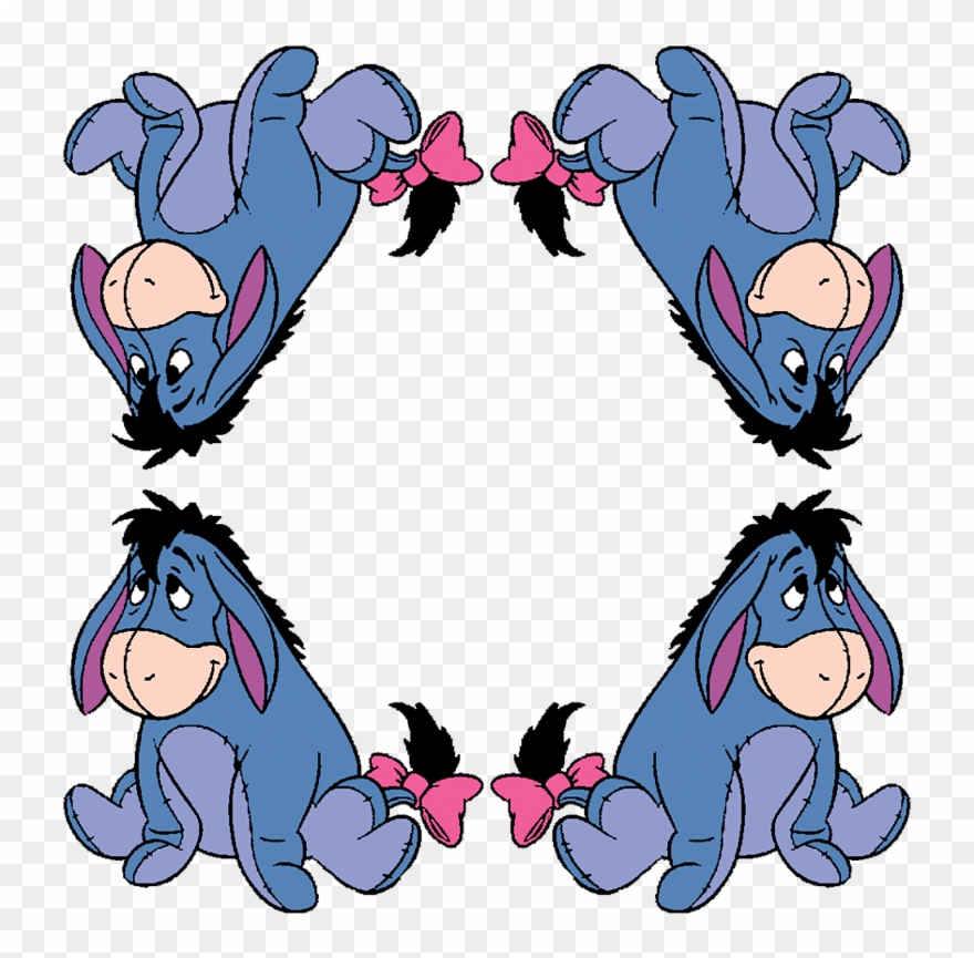 Winnie The Pooh Character Eeyore Clipart