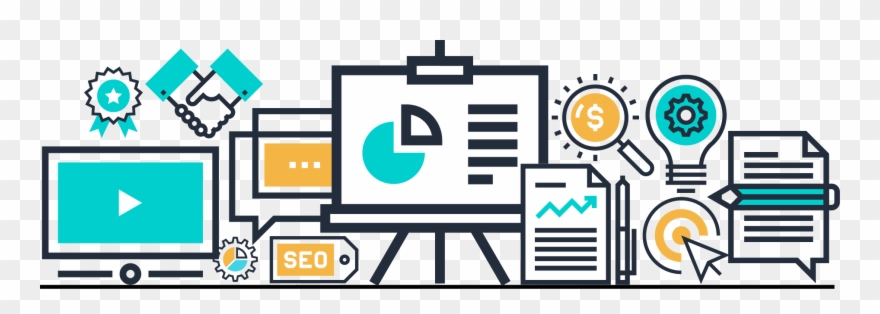 Seo Managing Banner - Seo Banner Png Clipart