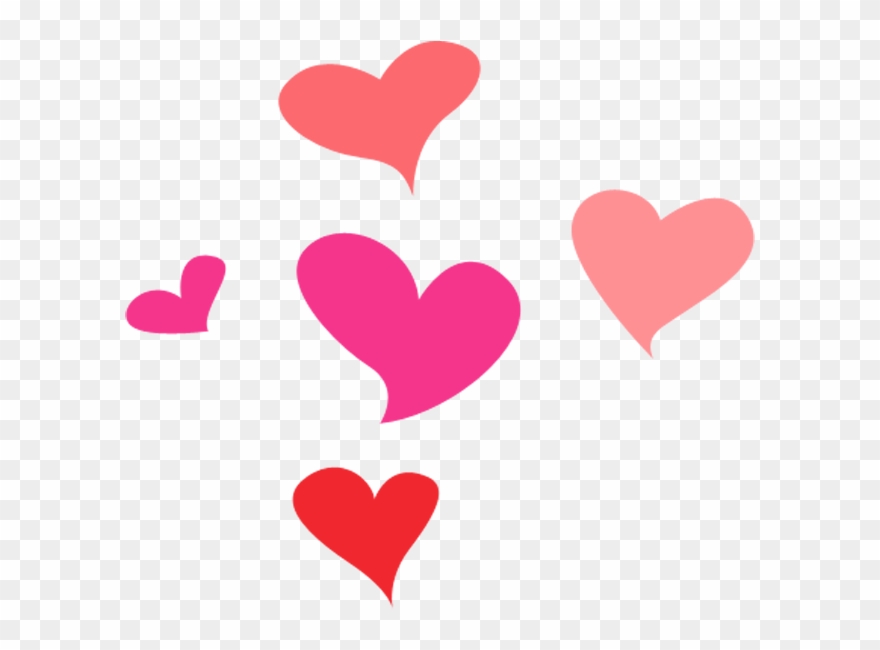 Pink And Yellow Birds - Dia Dos Namorados Clipart