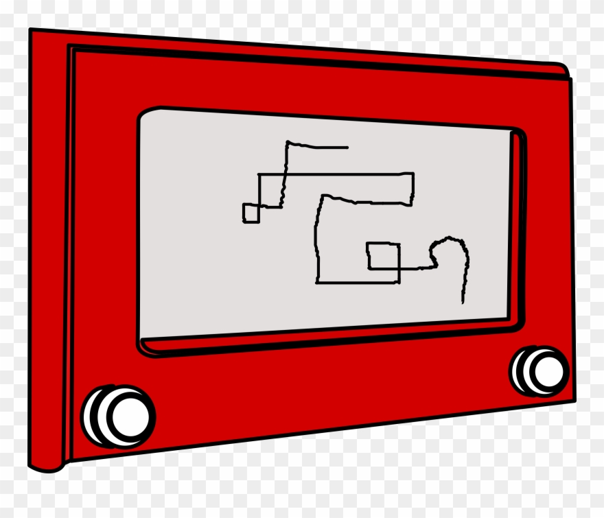 Big Image - Etch A Sketch Clipart - Png Download