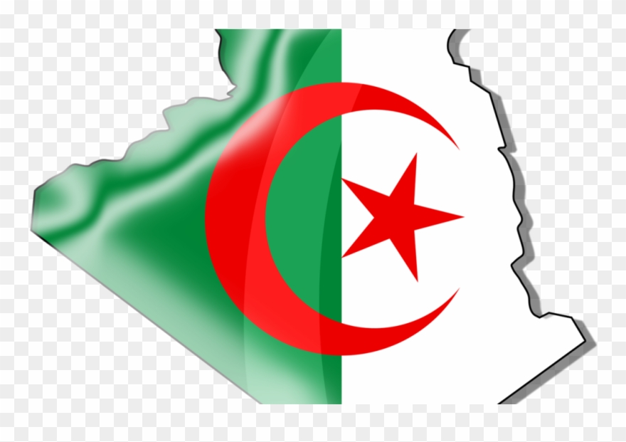 Monster Tooth - Algeria Flag Png Clipart