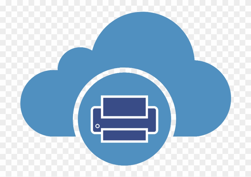 Email To Fax - Cloud Calculation Icon Clipart