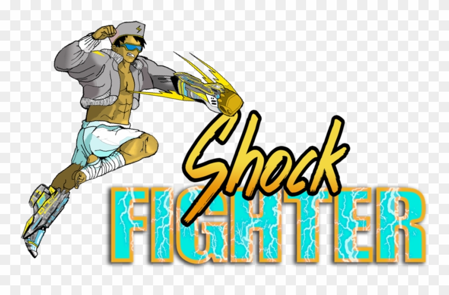 Shock Fighter - Graphic Design Clipart