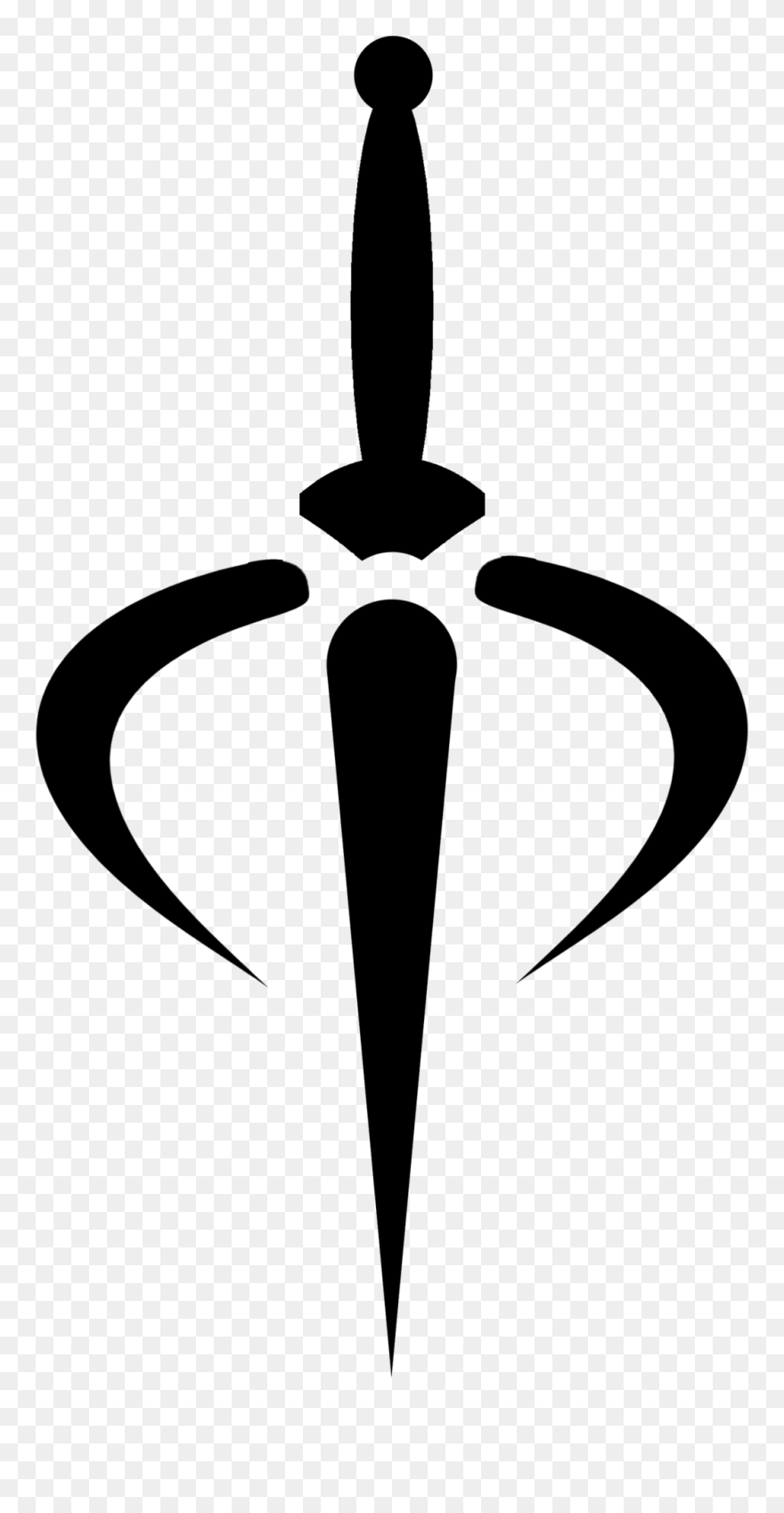 Alamo Vector Tattoo Vector Stock - Heavy Metal Taarna Symbol Clipart