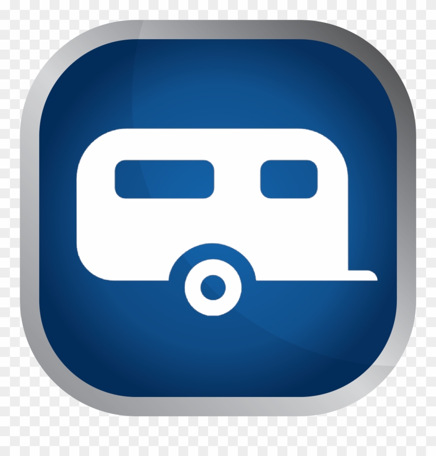 Bobil/caravan - Pictogram Camping Clipart