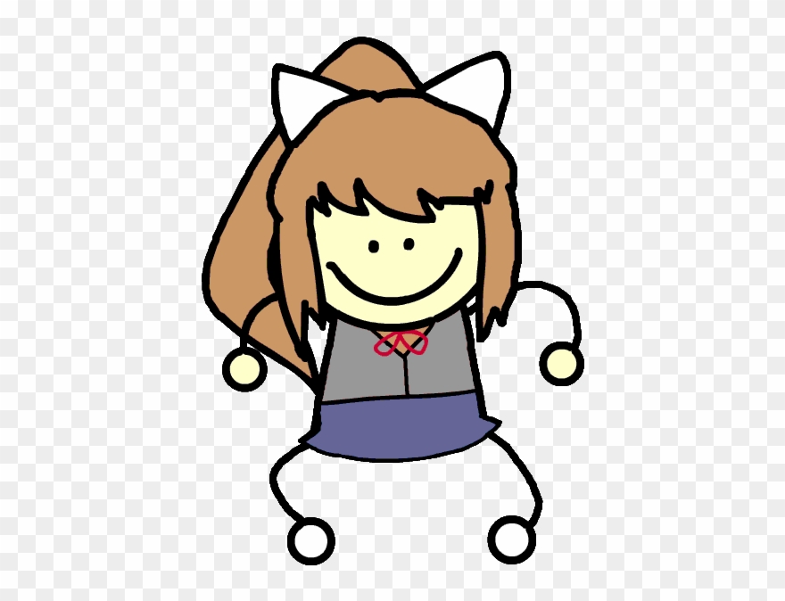 A Cat Dancing To Tem Shop - Little Bit Of Monika Clipart