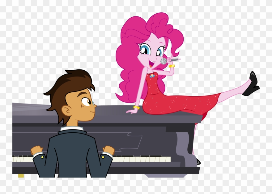 Eqg Plume And Pinkie Pie At The - Pinkie Pie And Cheese Sandwich Eg Clipart
