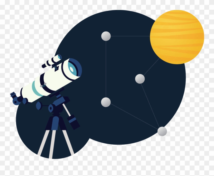 Link Building For Seo - Telescope Constellation Clipart