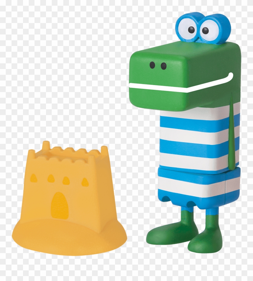 Happy With Sand Castle - Hey Duggee Collectable Figurine Clipart