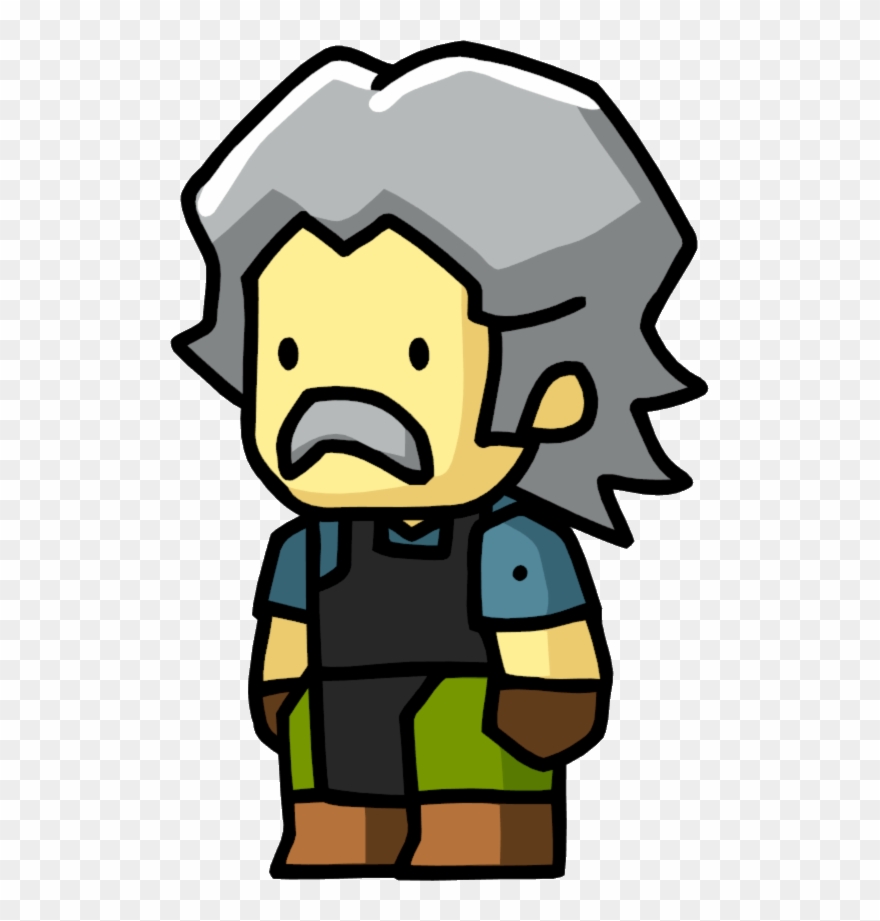Glassmaker Male - Scribblenauts Einstein Clipart