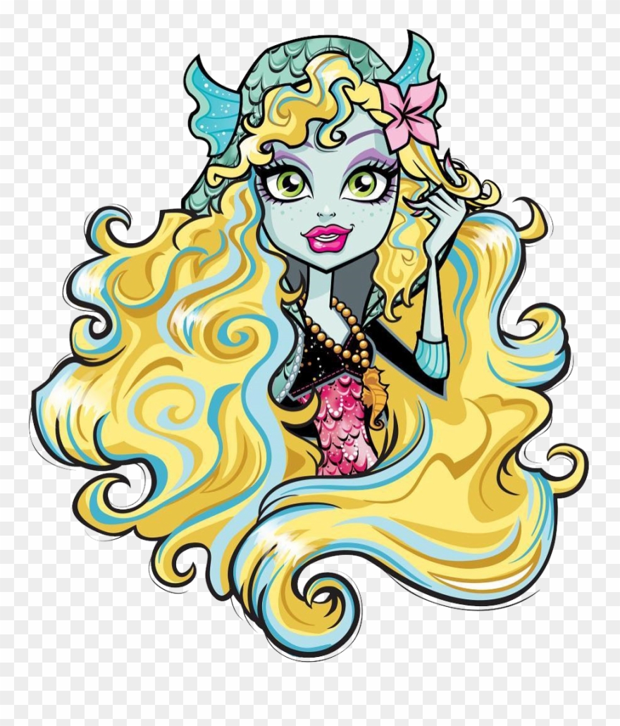 Always Laid Back And Relaxed, She Loves Swimming And - Monster High Clipart